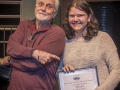 Jenna Greenfield author of The Gate and Dan Higgs President of Theatre Odyssey