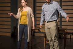 IMMUREMENT by David L Williams, featuring Courtney Anne McLaren, Donovan Whitney and James Kassees. Directed by Vickie Daignault. Photo by Cliff Roles.