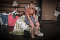 Johana Davila and Tahlia Chinault in IVY WALLS by Karen Cecilia. Directed by India Marie Paul. Photo by Don Walker.