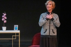 Jan Wallace in JUST ASKING by Cary Pepper, directed by Yinoelle Colón.