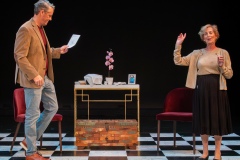 Kelly Kirschner and Jan Wallace in JUST ASKING by Cary Pepper, directed by Yinoelle Colón.