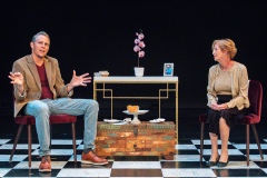 Kelly Kirschner and Jan Wallace in JUST ASKING by Cary Pepper, directed by Yinoelle Colón.