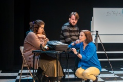 Gabriella Sands, Ren Pearson and Lucinda Schlotterback in LOCK IT DOWN by John Kelly, directed by Blake Walton.