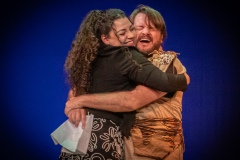 Aleah Colón-Alfonso and Ren Pearson in PRIMITIVE INTELLIGENCE by James Perry, directed by Michele Strauss.