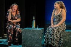 Sarah Mayper and Aleah Colón-Alfonso in PRIMITIVE INTELLIGENCE by James Perry, directed by Michele Strauss.