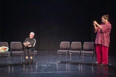 STRANGERS OFF A TRAIN — Yinoelle Colon, Aaron Schroeder