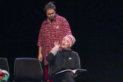 STRANGERS OFF A TRAIN — Yinoelle Colon, Aaron Schroeder