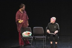 STRANGERS OFF A TRAIN — Yinoelle Colon, Aaron Schroeder