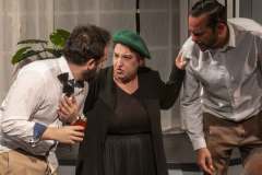 BEHIND THE CURTAIN -- Joseph Klens, Morgan Powis, Charlie Agurcia