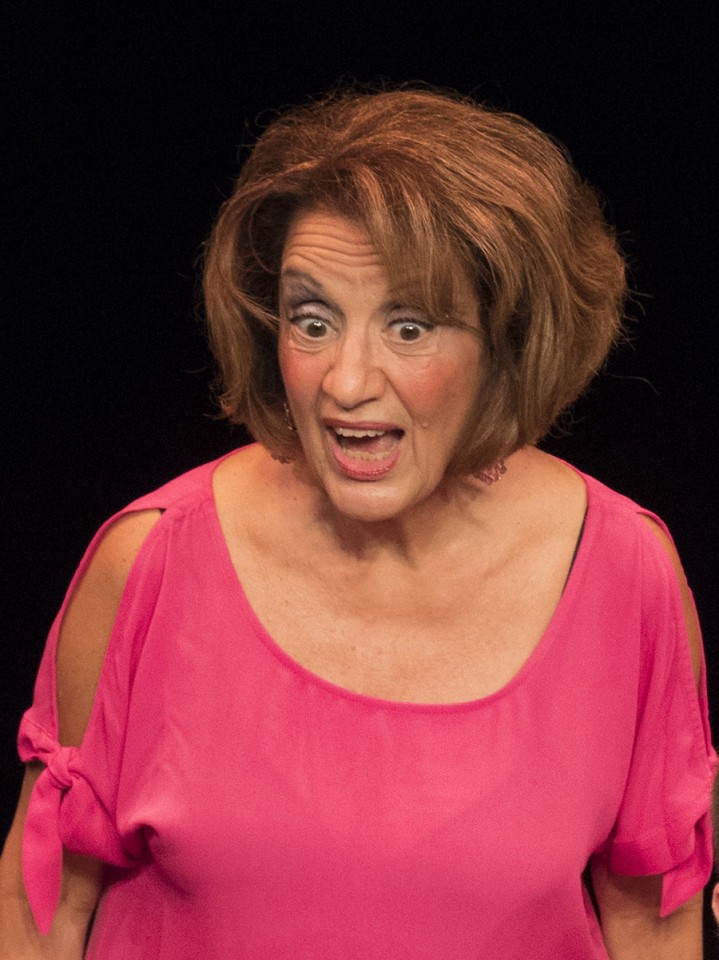 Kathryn Chesley in Ron Pantello's ten minute play, I’M DEAD WHEN I SAY I’M DEAD