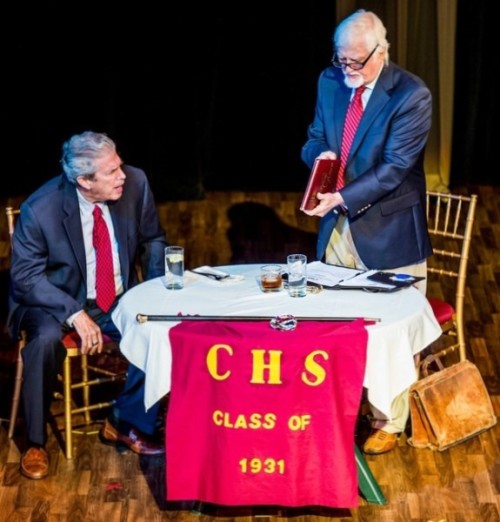 John Forsyth and Dan Higgs in Arthur Keyser’s “High School Reunion,” the Tenth Annual Festival winning play.