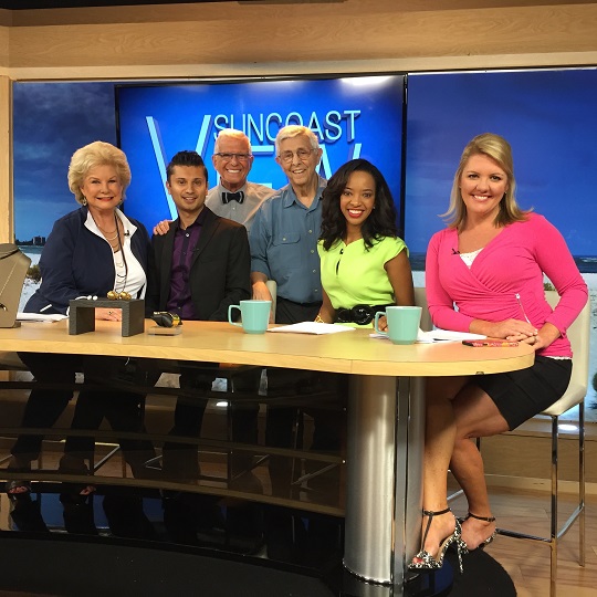 Theatre Odyssey Eleventh Annual Ten-Minute Play Festival, Tenth Festival winner Arthur Keyser and Director Bob Trisolini featured on ABC Suncoast View May 2, 2016