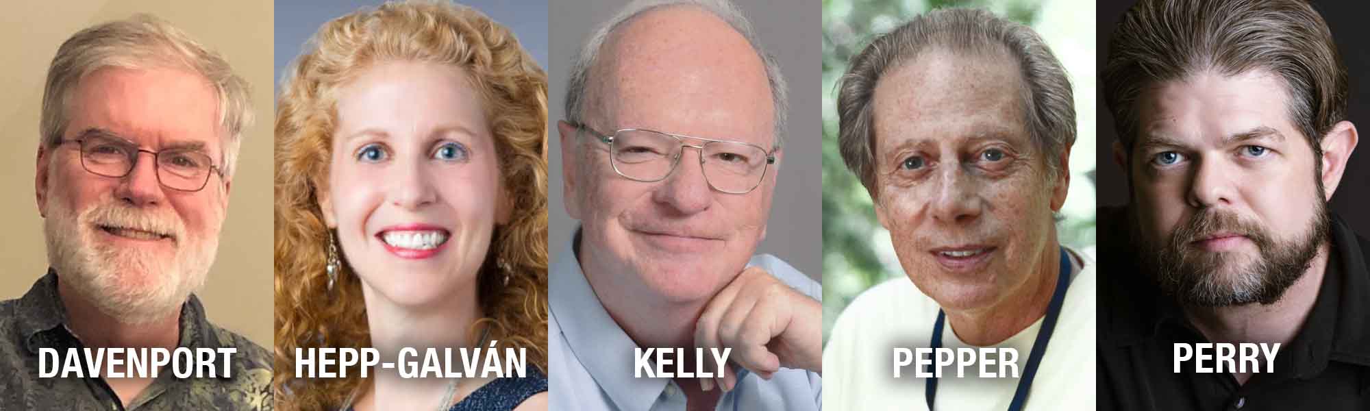 Five finalist playwrights in the 2025 One-Act Play Festival