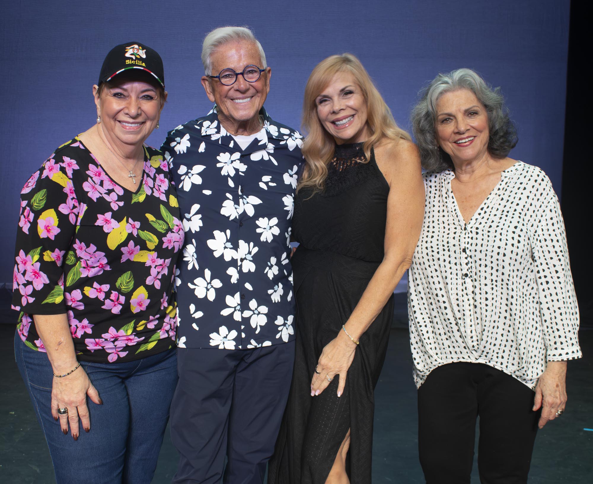 Leona Collesano, director Bob Trisolini, Gina Scarda, Francesca Mendolia.