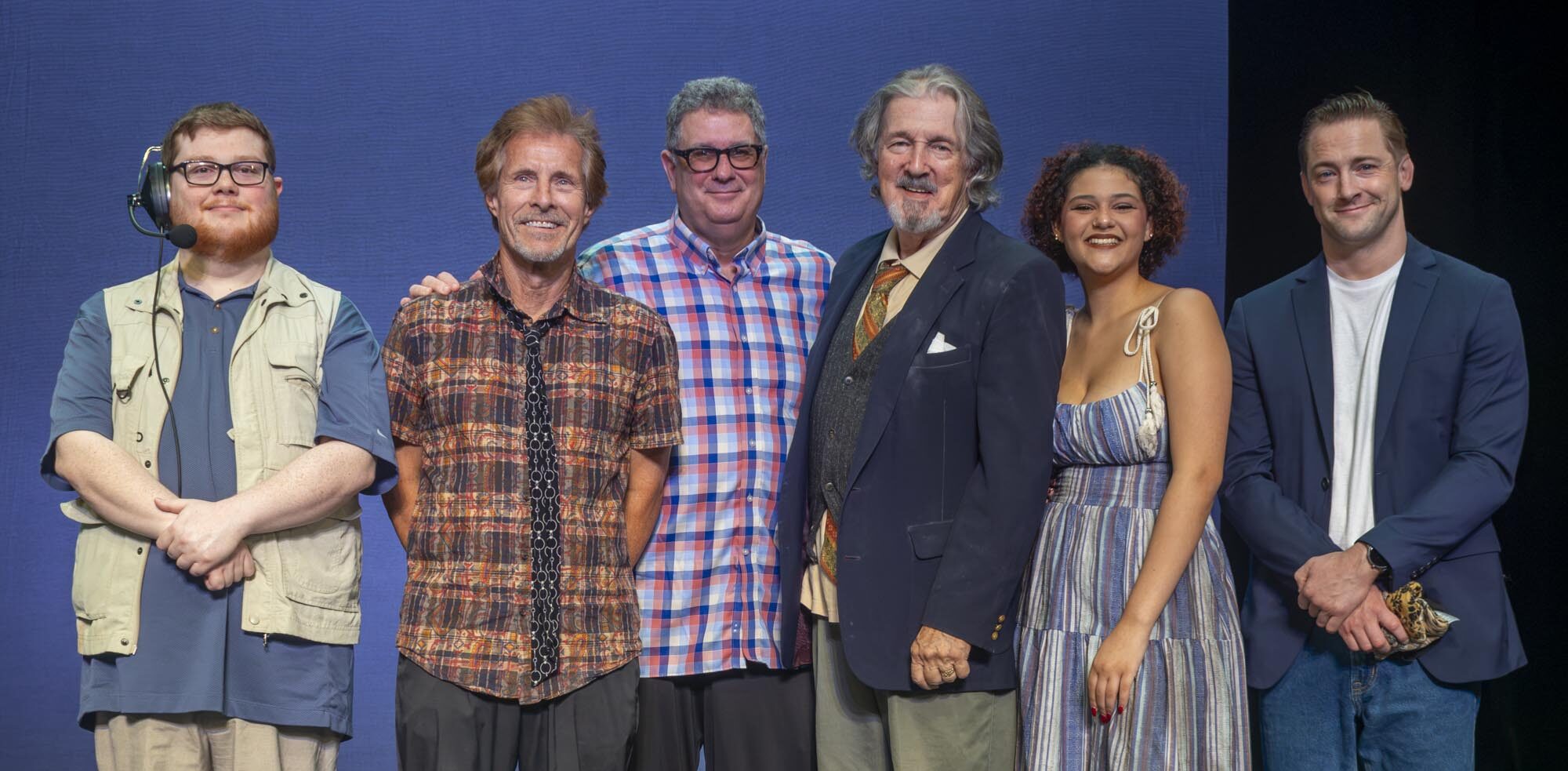 The cast of "Waiting to Film Waiting for Godot"